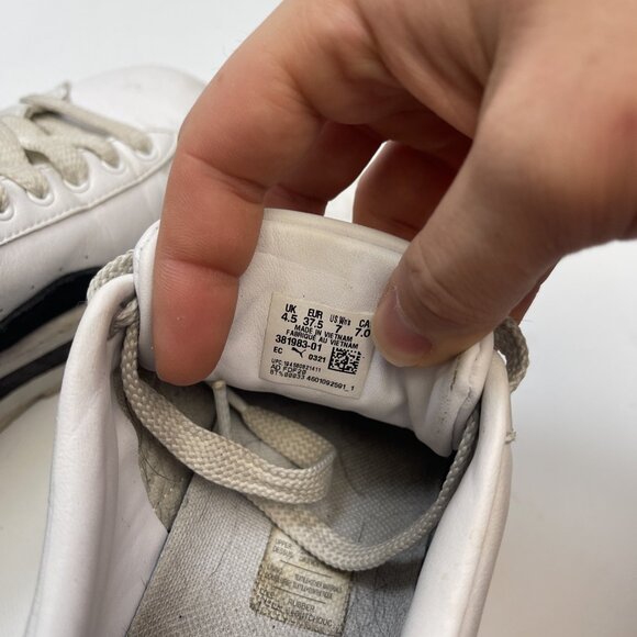 Puma Mayze Platform Womens Size 7 US White Black Athletic Leather Shoes Sneakers - Picture 13 of 14